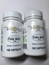 Φολικό οξύ 5mg - BioTech Pharmacal - 100 Κάψουλες - Συσκευασία των 2