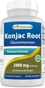 Best Naturals Konjac ρίζα 2000mg, 180 κόμης
