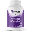 AOR, Advanced B Complex, Multivitamin Υποστήριξη για την ενέργεια, το άγχος και το μεταβολισμό, Συμπλήρωμα διατροφής, 90 κάψουλες (90 εξυπηρετούν)