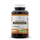Μυστικά των καψακίων Spearmint Φυλή 1000 mg Spearmint (Mentha spicata) Αποξηραμένο φύλλο, συμπλήρωμα υποστήριξης ορμονών γυναικών (120 κάψουλες)