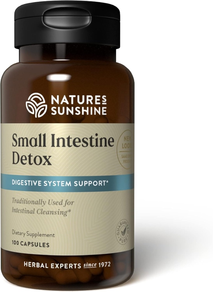 Nature's Sunshine Small Intestine Detox, 100 Κάψουλες 