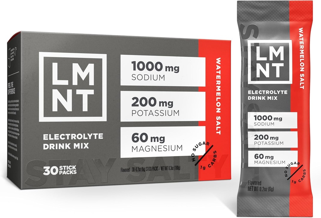 LMNT Zero Sugar Electrolytes - Αλάτι καρπουζιού 