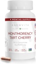 Montmorency Tart Cherry, Non GMO, Κάψουλες - CherryPure 50:1 Συμπυκνωμένο eq. 25,000 mg - Αντιοξειδωτικά & Φλαβονοειδή, Tart Cherry Extract for Gout & Muses - 120 Veggie Κάψουλες - 4 Μήνες Προσφορά