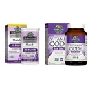Κήπος της Ζωής Dr. Formulated Probiotics Mood+ Acidophilus Probiotic Supplement & Zinc Συμπληρώματα 30mg υψηλής ισχύος Ακατέργαστος ψευδάργυρος και βιταμίνη C Multimineral Συμπλήρωμα