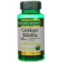Nature's Bounty Ginkgo Biloba 120 mg Double Strength - 100 Capsules, Pack of 2