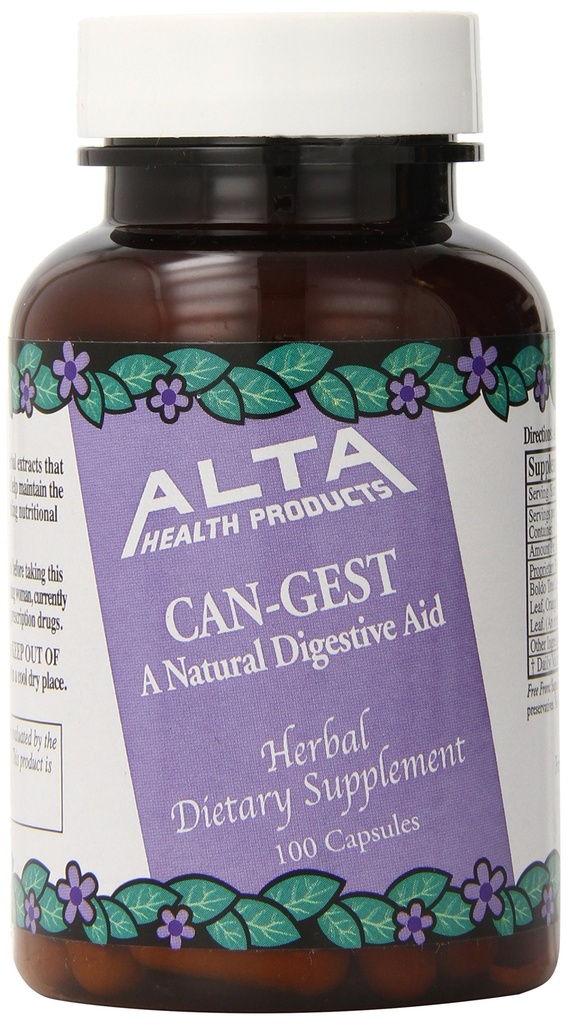 Alta Health Can-Gest Capsules, 100 Count