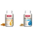 Jarrow Formulas Curcumin 95 500mg - Up to 120 Servings (Veggie Caps) & Milk Thistle 150 mg with 30:1 Standardized Silymarin Extract