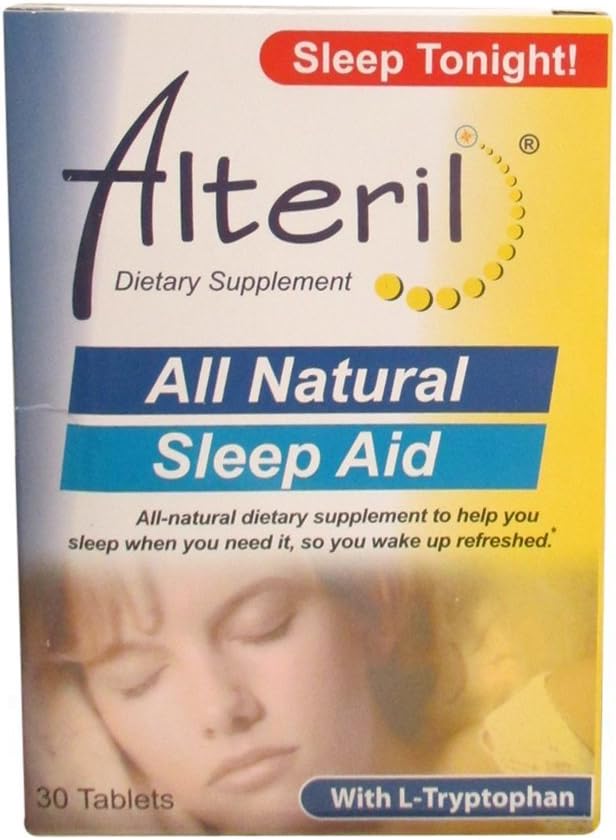 Biotab Nutraceuticals Alteril Sleep Aid with L- Tryptophan, Tablets 30 ea (Το πακέτο μπορεί να διαφέρει)
