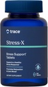 Trace Minerals Stress-X - Συμπλήρωμα διατροφής με Διατροφικές Ίνες & Ανιχνευτικά Ορυκτά - Συμπλήρωμα μαγνησίου για την υποστήριξη της υγείας του ύπνου - Φόρμουλα με Βιταμίνες Α, Β12, D & More - 120 Δισκία (30 μερίδες)