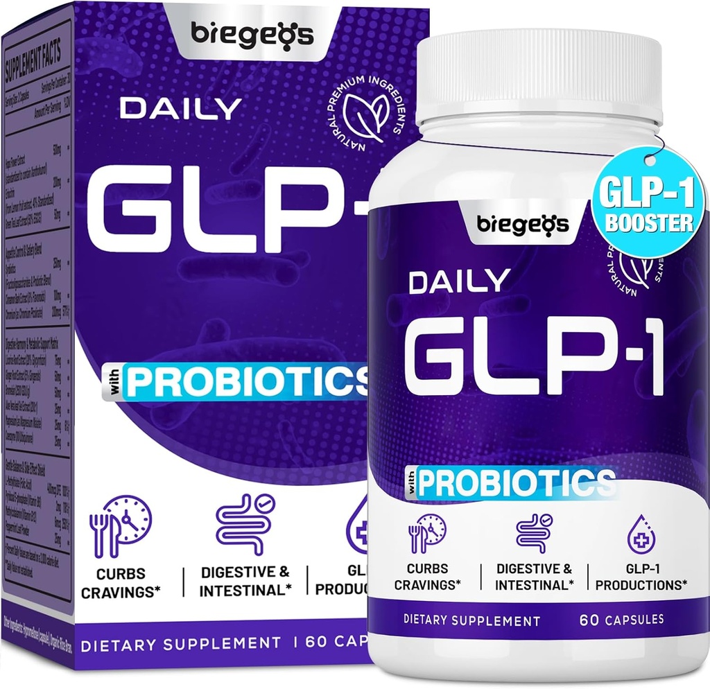 Συμπλήρωμα GLP-1, κάψουλες GLP-1, 60 κάψουλες Vegan
