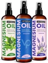 Venture Pal 100% Pure Magnesium Oil Spray with Lavender, Fast Absorption, Less Sting, Ultra-Soothing for Sleep & Muscle Relaxation, Seven (Big 8 oz) Minerals