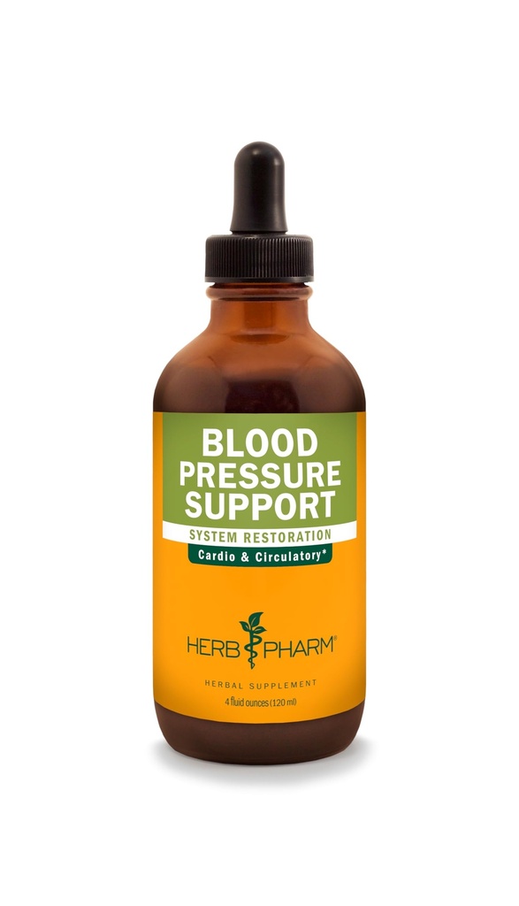Βότανο Pharm Blood Pressure Support Liquid Formula για τα Καρδιαγγειακά και Κυκλοφορικά Συστήματα - 4 Ουγγιά