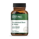 GAIA HERBS PRO Fermented Beet & Maca - Healthy Energy & Circulation Support Supplement* - Συμπλήρωμα για την υγεία των νεφρών με Beet & Carrot Root - Vegan, Χωρίς γλουτένη, Χωρίς σόγια - 60 κάψουλες (30 σερβιρίσματα)
