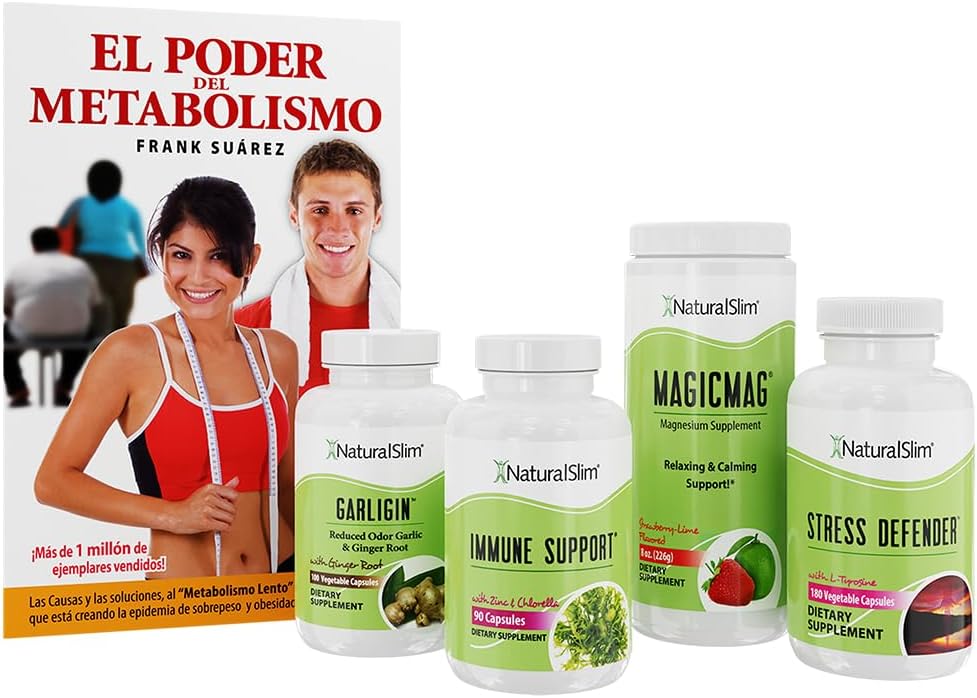 NaturalSlim Immune Support Kit - Complete Set of Immune System Booster Supplements - Packs of Healthy Vitamins and Minerals to Boost Your Immunity - Helps Increase Body's Natural Health Defense