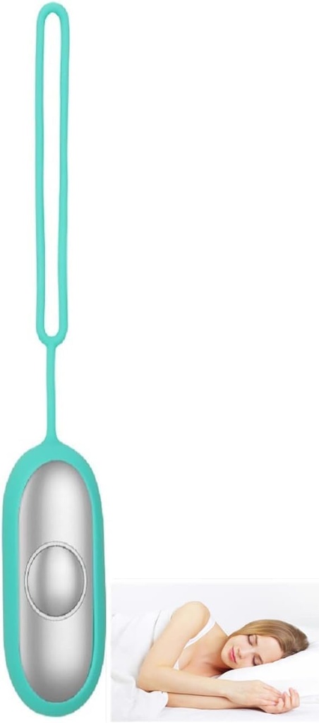 Ευφυής Μηχανή Βοηθείας Ύπνου με Ρυθμιζόμενη Πίεση για Ανακούφιση από Άγχος, Βελτίωση Ύπνου και Γρήγορο Ύπνο - Μπλε