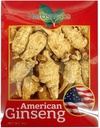 Hand-Selected A Grade American Ginseng Medium Round Size (4 Oz. Box)