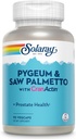 Solaray Pygeum και Saw Palmetto με συμπλήρωμα Κρανακτίνης, 90 κόμης