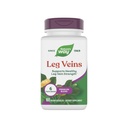 Nature's Way Leg Veins, υποστηρίζει υγιής Vein Leg Strength*, 6-Herb Blend, εκχύλισμα ίππου Chestnut και συμπλήρωμα πικραλίδας, χωρίς γλουτένη, 60 Vegan Κάψουλες (Packaging May Vary)