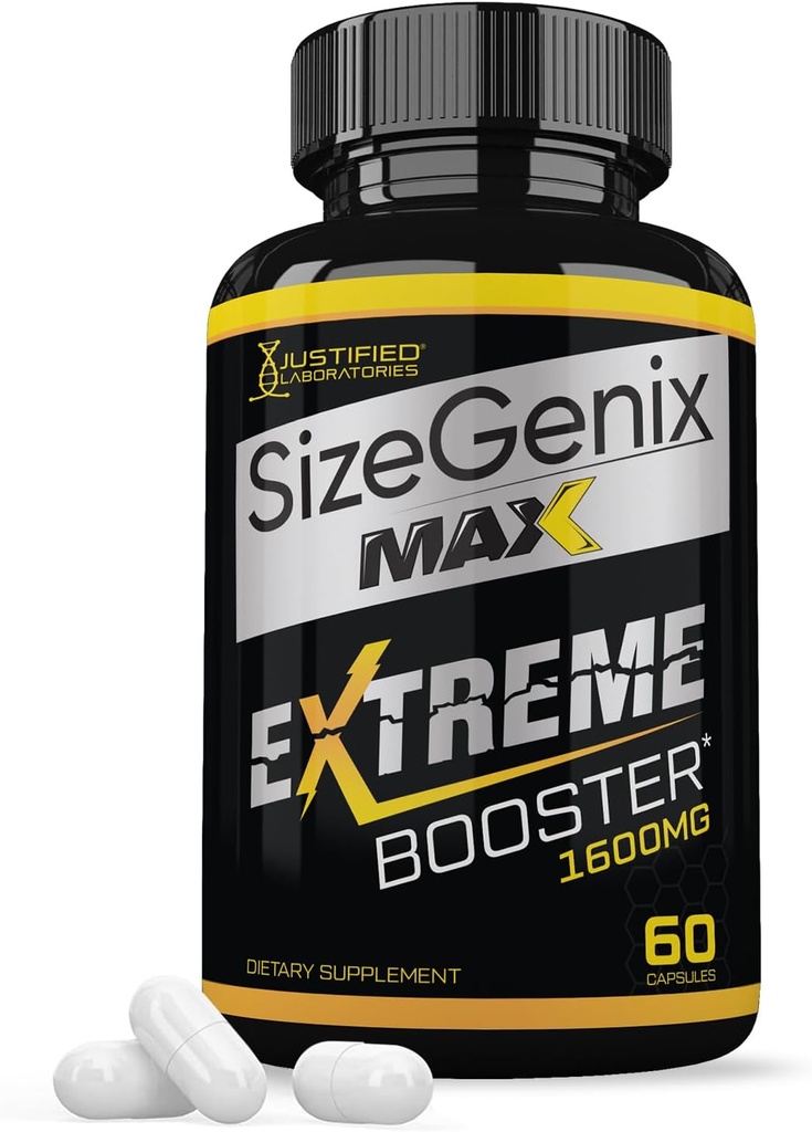 Sizegenix Max 1600MG Advanced Men's Health Formula 60 Capsules