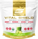 Γρανίτης Διατροφή Vital Shield - USDA Βιολογικά Superfood Πράσινα με Μανιτάρια & Ταρτ Cherry – Υποστηρίζει την ενέργεια, την ανοσοποιητική λειτουργία & Digestive Υγεία – Λεμόνι Lime Γεύση (30 υπηρεσίες)