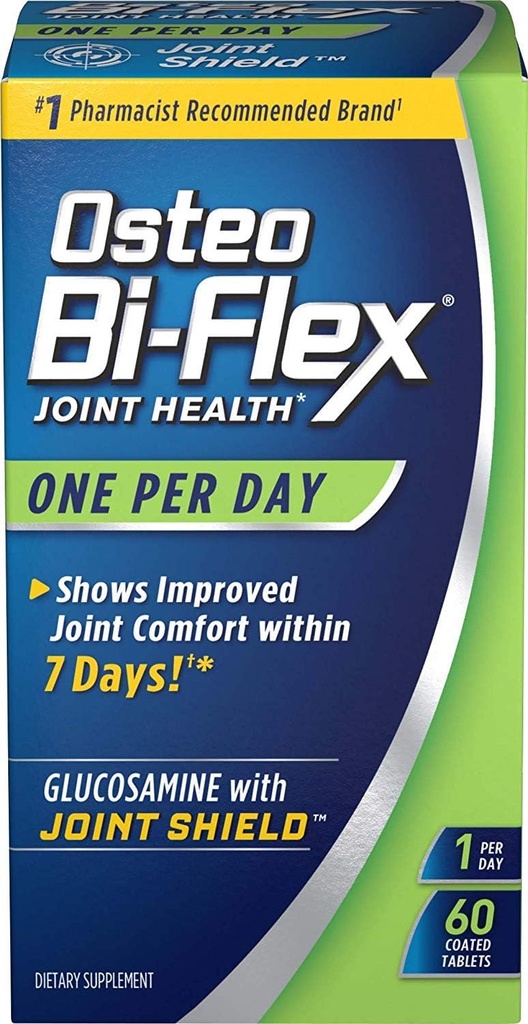 Osteo Bi- Flex One ανά ημέρα, 60 Επικαλυμμένα δισκία (πακέτο των 3)