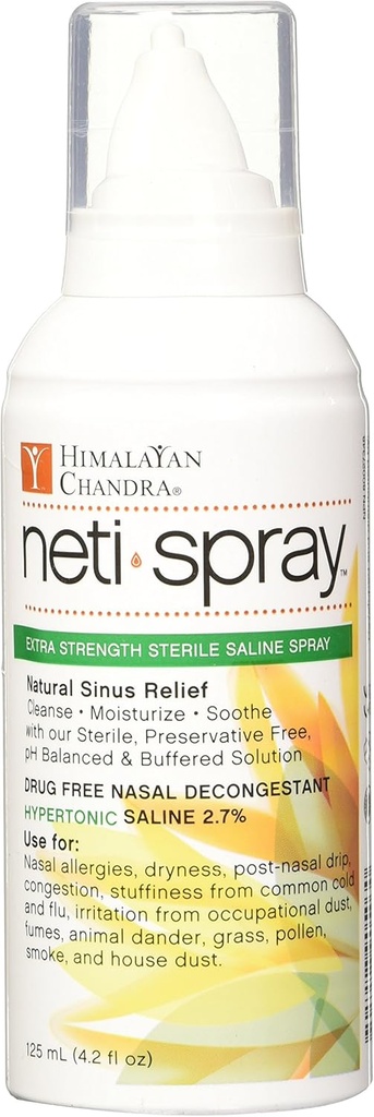 Himalayan Chandra Hypertonic Adult Neti Spray, 4.2 Ουγγιά