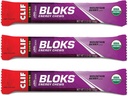 CLIF BLOKS - Ενεργειακά Chews - Mountain Berry - Μη-GMO - Φυτικά τρόφιμα - Γρήγορο καύσιμο για την ποδηλασία και τη λειτουργία -Εργασία Snack (2.1 Ounce Packet, 3 Count)
