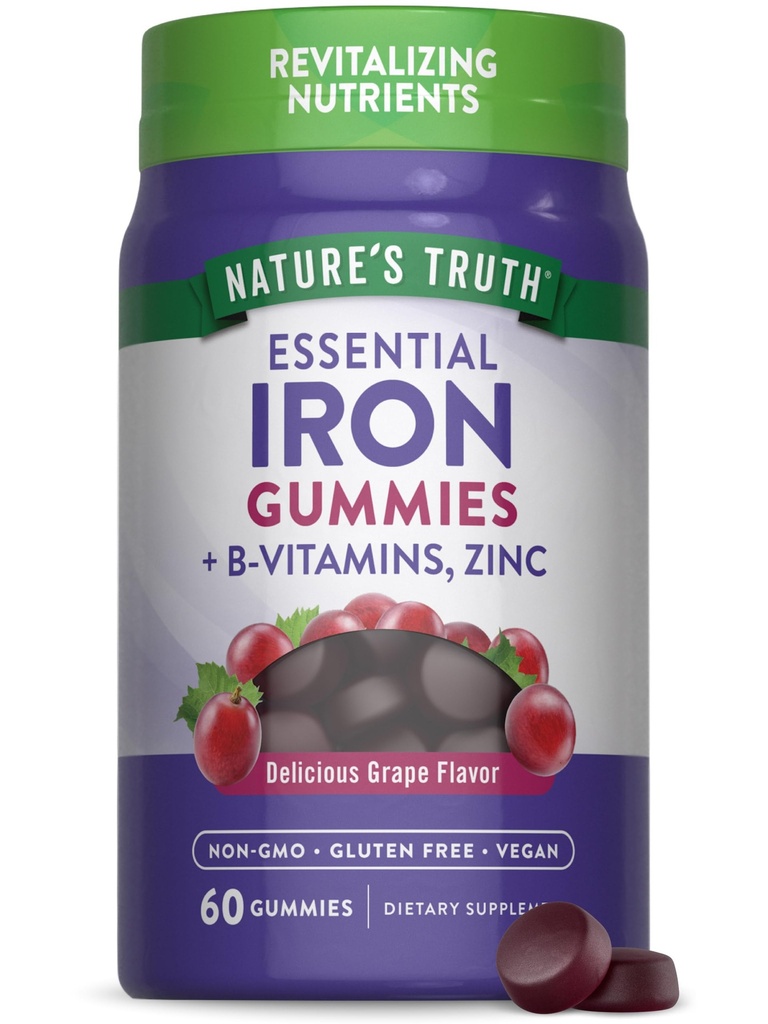Nature's Truth Iron Gummies 