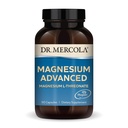Dr. Mercola Magnesium Advanced - Υποστηρίζει την υγεία των οστών, των αρθρώσεων και του εγκεφάλου - Συμβάλλει σε πιο ξεκούραστο ύπνο - μη ΓΤΟ, χωρίς γλουτένη & χωρίς σόγια - 90 κάψουλες (30 σερβίτσια)