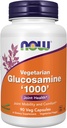 NOW Συμπληρώματα Τροφίμων, Γλυκοσαμίνη '1000' (GreenGrown® Glucosamine), χορτοφαγικά, 90 κάψουλες Veg