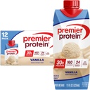 Premier Protein Shake, Vanilla, 30g Protein, 11 fl oz, Συσκευασία των 12 (Συσκευασία Μαΐου Vary)