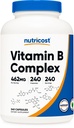 Nutricost Vitamin B Complex 462mg, 240 κάψουλες - με βιταμίνη C - Energy Complex