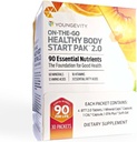 Youngevity On-The-Go Healthy Body Start Pak 2.0 - Περιλαμβάνει πολυβιταμίνες, Ορυκτά, EFAs, & Amino Acids 