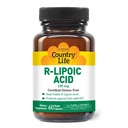 Country Life R-Alpha Lipoic Acid Complex 300mg - Alpha-Lipoic Acid 270mg & R-Lipoic Acid 30mg - Αντιοξειδωτική υποστήριξη - Όχι μαγιά, καλαμπόκι, σιτάρι, σόγια, γλουτένη, γάλα - Alpha Lipoic Acid Συμπλήρωμα