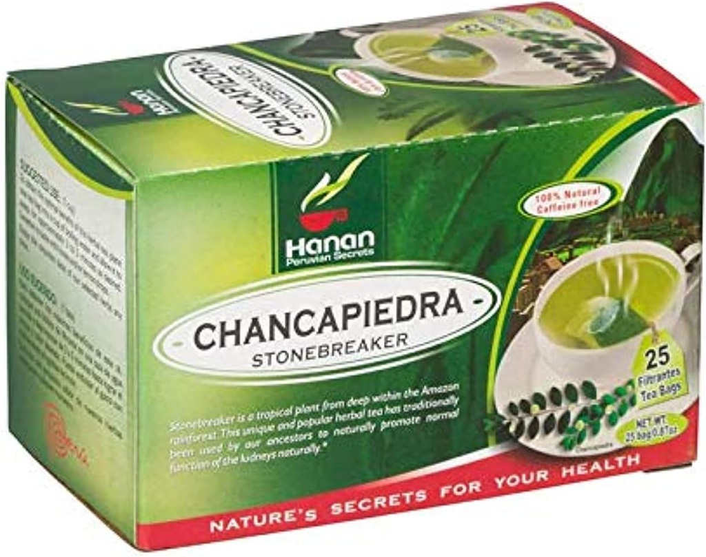 Stone Breaker Chanca Piedra Herbal Tea - 100% Naural από το Περού ( 25 Τσάντες Τσάι ) Φυσικό Kinney Cleanse & Gallbladder Stones Υποστήριξη– Αποτοξινώστε την ουρική αρθρίτιδα, Flush Προσμείξεις, σαφές ουροποιητικό σύστημα