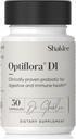 Shaklee - Optiflora® DI Probiotic -10 Δισεκατομμύρια CFUs - 4 Βακτηριακές Στρώσεις - Bifidobacterium lactis HN019TM - Υποστηρίζει την Εντερική Ισορροπία Χλωρίδας & Κανονικότητα - Γλουτένη, Σόγια & Γαλακτοκομικά Χωρίς - 30 Κάψουλες