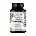 EMERALD LABS B-Healthy - Vegan Vitamin B Complex - Περιλαμβάνει μεθυλιωμένο Φολικό Οξύ & Full Spectrum B Βιταμίνες - Υποστηρίζει ανοσοποιητικό, εγκέφαλο & καρδιά Υγεία * - 120 κάψουλες λαχανικών