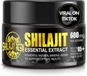 Boysea Shilajit Pure Himalayan Organic Shilajit Resin - Gold Grade 100% Shilajit Συμπλήρωμα - Φυσικό Shilajit Resin με 85+ Trace Minerals & Fulvic Acid για Εστίαση & Ενέργεια, Ανοσία, 50 γραμμάρια