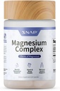 Snap Supplements 3-in-1 Magnesium Complex Supplement, Magnesium Bisglycinate, Oxide, Citrate, Triple Magnesium Complex, 60 Capsules