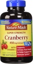 Nature Made Cranberry 450mg εκχύλισμα 180 Softgels