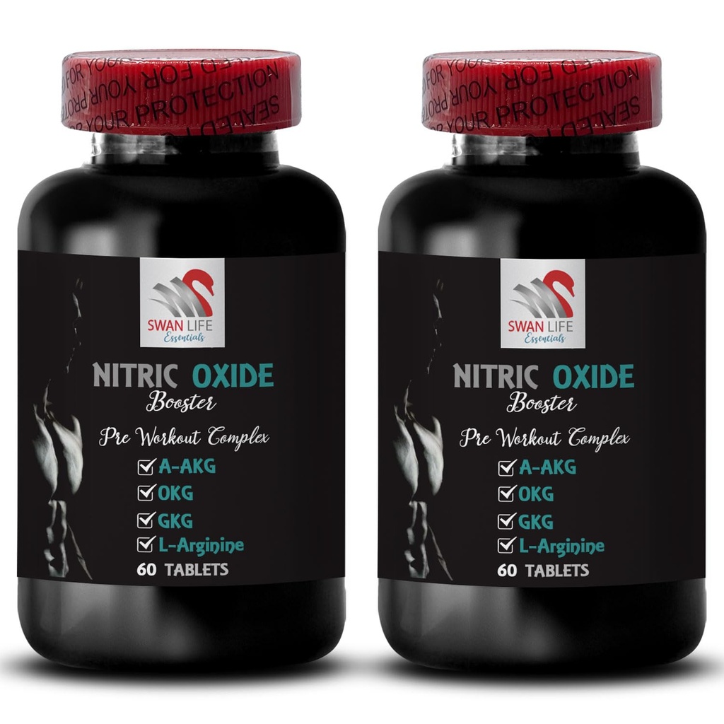 Ημερήσιο συμπλήρωμα - NITRIC OXIDE HORISTER - συμπληρώματα νιτρικού οξειδίου για τους άνδρες, συμπλήρωμα άσκησης, ενίσχυση απόδοσης, εστίαση δύναμης, φόρμουλα Stamina, ενισχυτής αντοχής, ενισχυτής μυών 2 μπουκάλι 120 Tabs