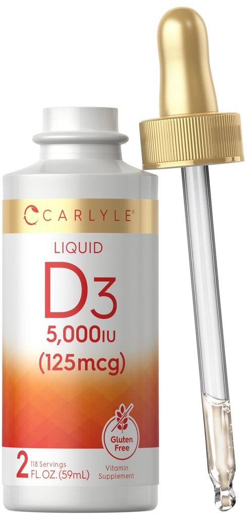 Carlyle Liquid Vitamin D3 