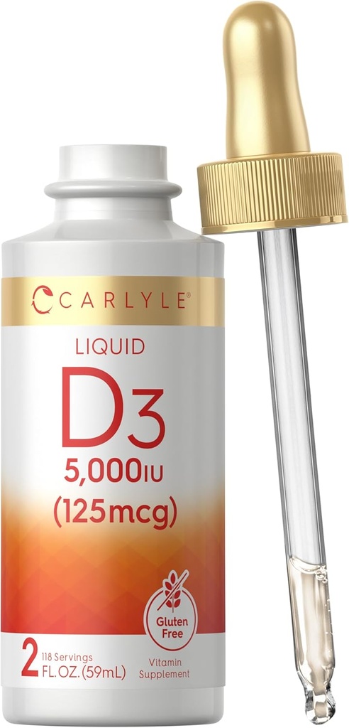 Carlyle Liquid Vitamin D3 