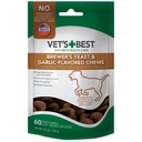 Βετ's Best Brewer’s Yeast & Garlic Chews, Omega 3 for Dogs Healthy Skin & Coat Protection for Dogs, Dog Formated with Veterinary Recommended Dossion, Σκόρδο Συμπληρώματα, 60 ct