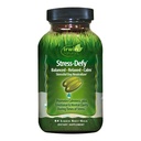 Irwin Naturals Stress-Defy - 84 Liquid Soft-Gels - Προάγει την ηρεμία και την χαλάρωση - με Rhodiola & L-Theanine - 84 Services