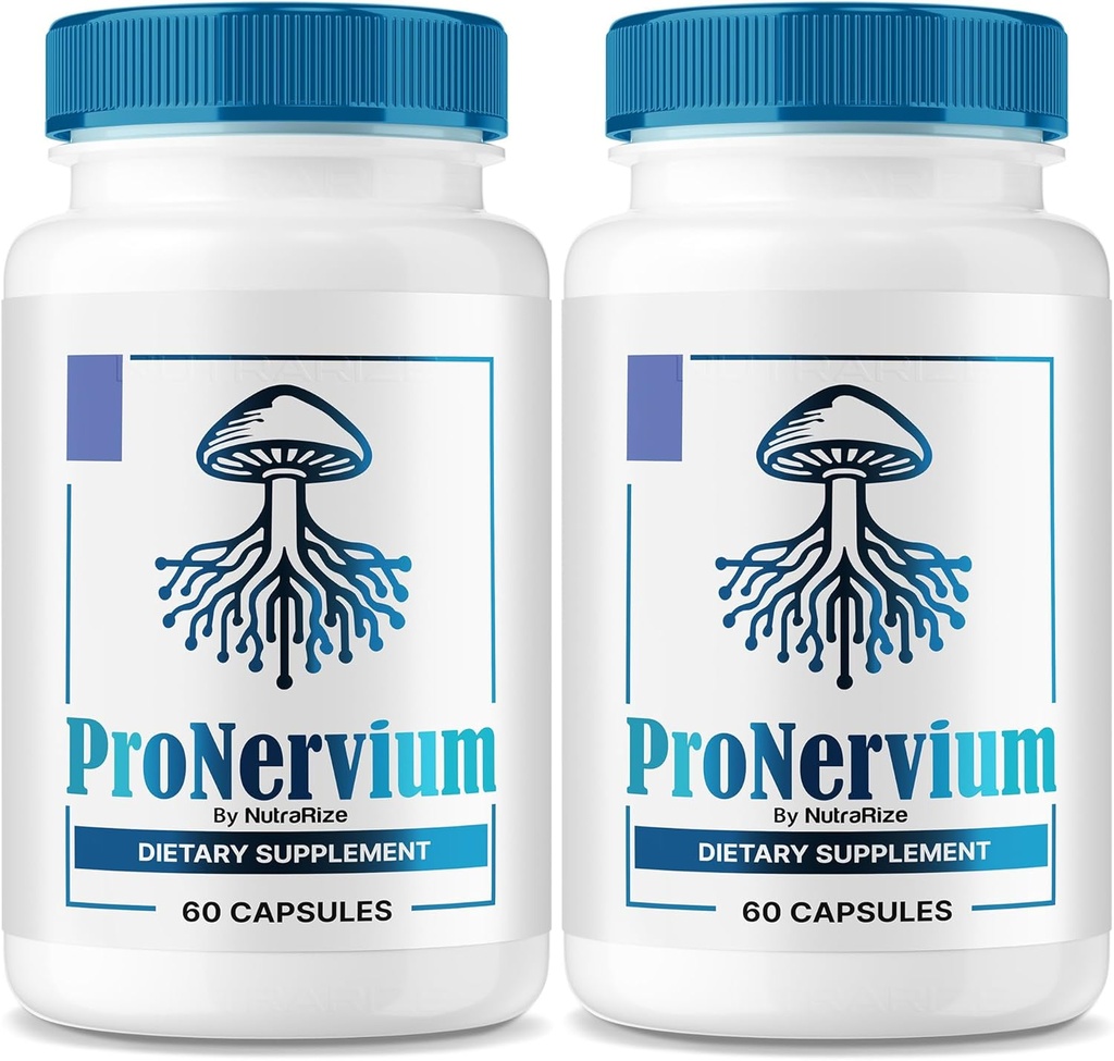 (2 Pack) ProNervium - ProNervium Advanced Nerve Health Supplement, ProNervium Nerve Support Dietary Pills, All-Natural Formula for Dynamic Lifestyle, Pro Nervium Pastillas Κριτικές (120 Κάψουλες)