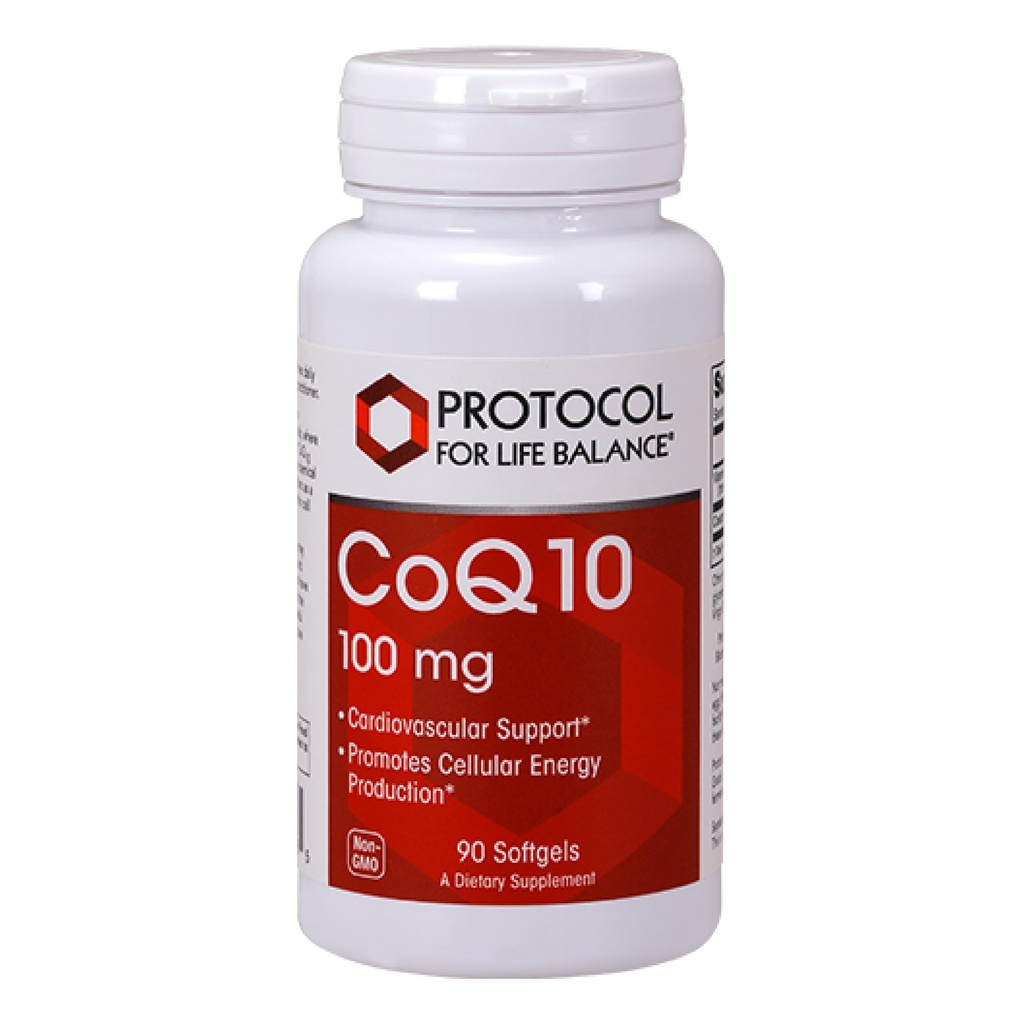Πρωτόκολλο CoQ10 100mg - με βιταμίνη Ε & λεκιθίνη σόγιας - Συμπλήρωμα CoQ10 - Χαλάλ & αυγό δωρεάν - 90 Softgels
