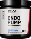 BARE PERFORMANCE NUTRITION, BPN Endo Pump Pre-Workout Muscle Pump Enhancer, Increased Blood Flow/Oxygen Transport to Muscles, Blue Raspberry