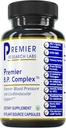 Premier Research Labs Premier BP Complex - Heart Health Supplements, BP Formula, Garlic Allicin Supplement, Natural Herbal BP Support Pills with Reishi & Cayenne Pepper - 60 Vegetarian Capsules