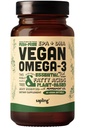 Vegan Omega 3 συμπλήρωμα - Plant Based DHA & EPA Λιπαρά Οξέα - Carrageenan Δωρεάν, Εναλλακτική για το ιχθυέλαιο, Υποστηρίζει την καρδιά, τον εγκέφαλο, κοινή υγεία - Βιώσιμα πηγαζόμενα Algae - 60 Softgels